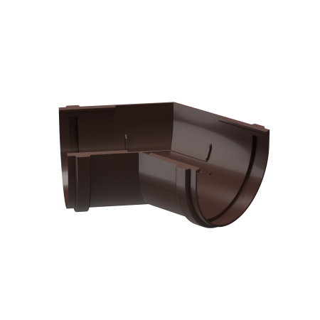 Угол желоба универсальный 135 гр. Docke Premium Шоколад